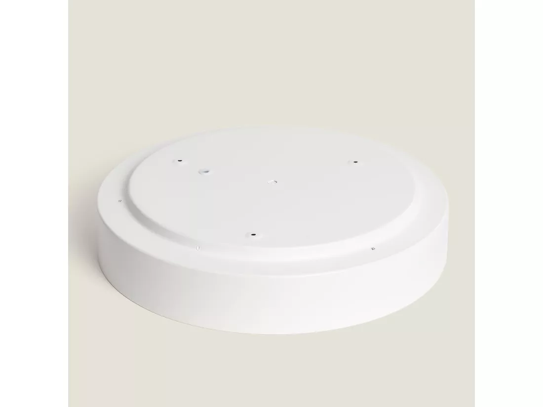 Plafonnier LED Rond Métal 20W CCT Sélectionnable Broadway Ø450 mm Blanc