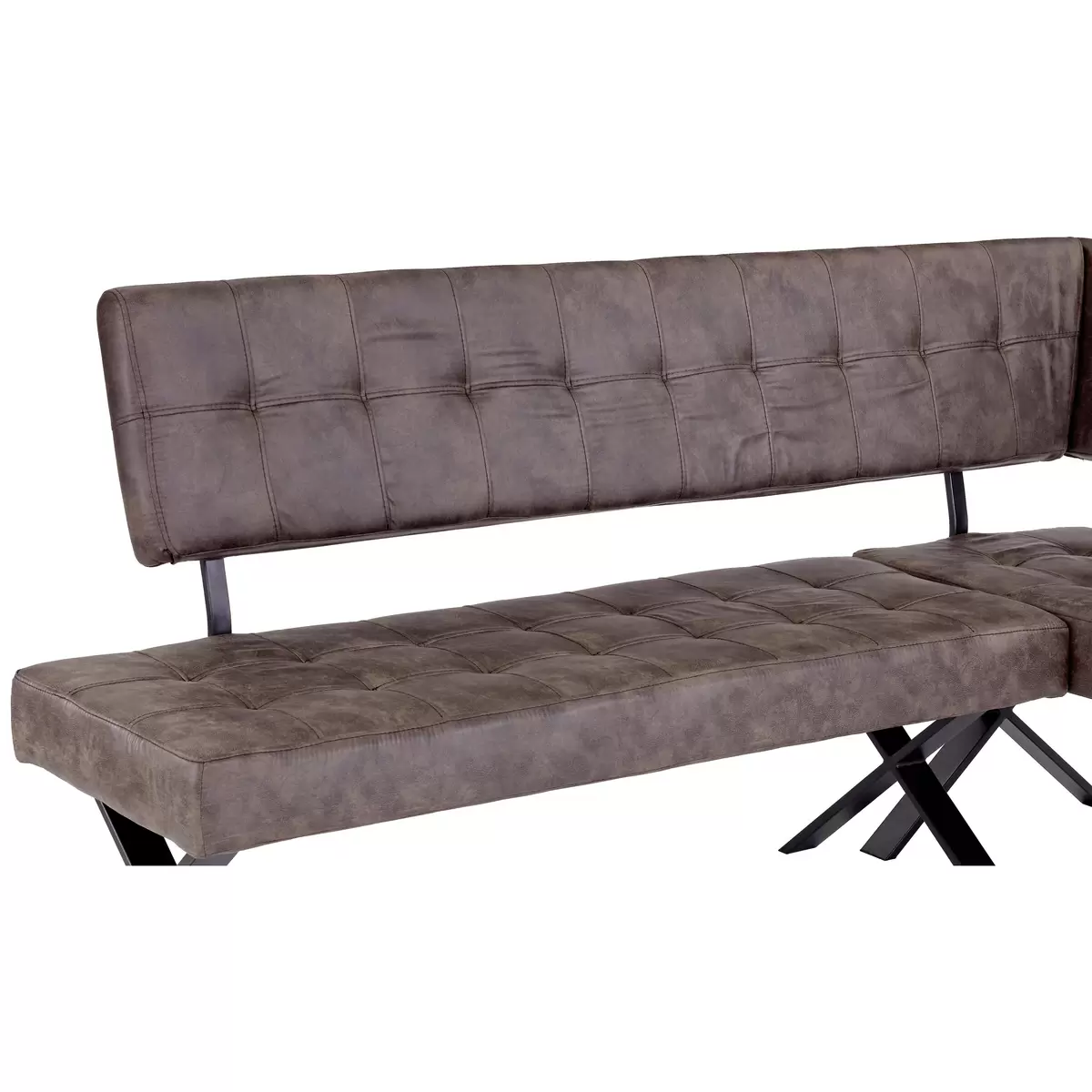Eckbank Donna Li braun,anthrazit