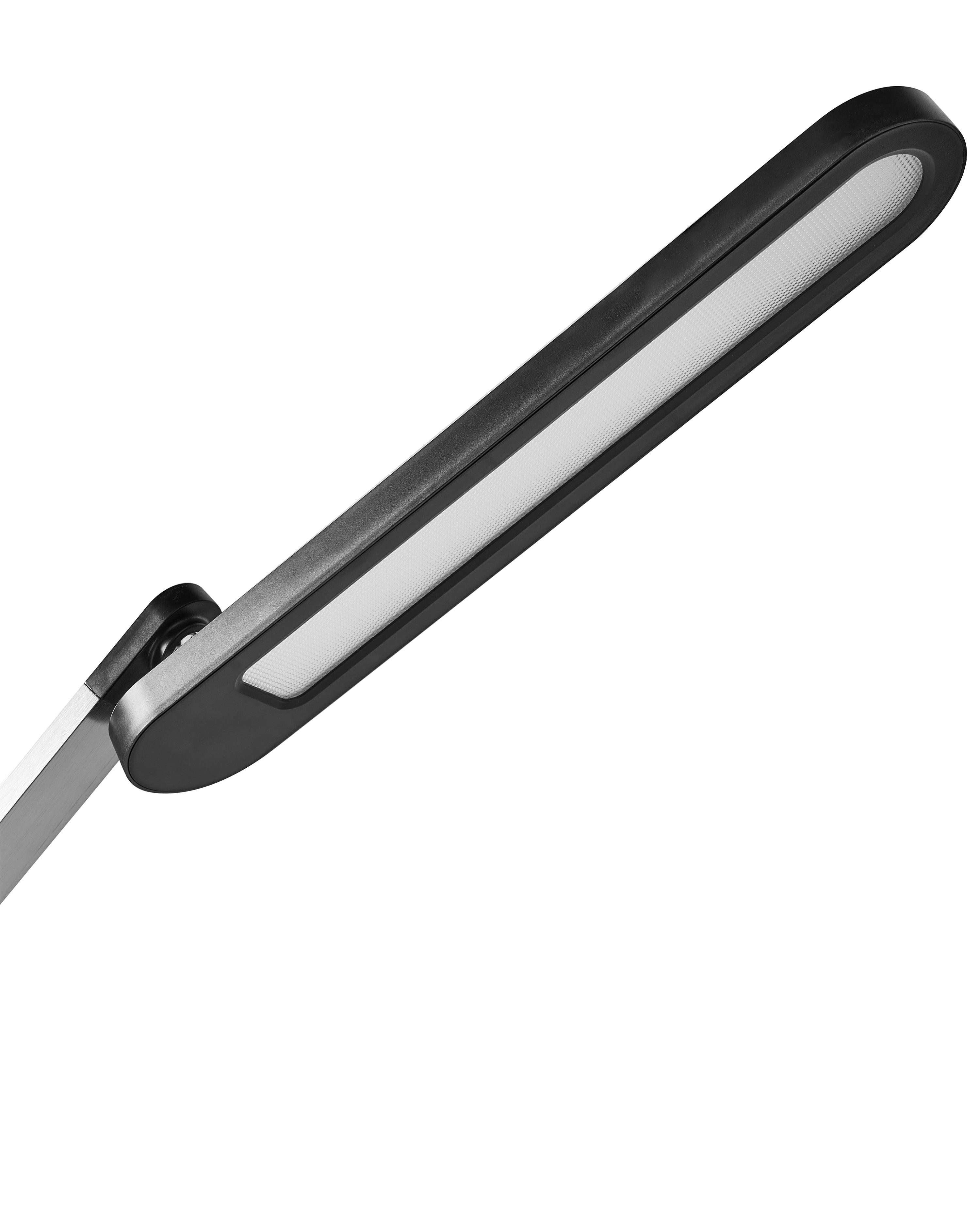 LED bureaulamp CAROY met draadloze oplader Zwart