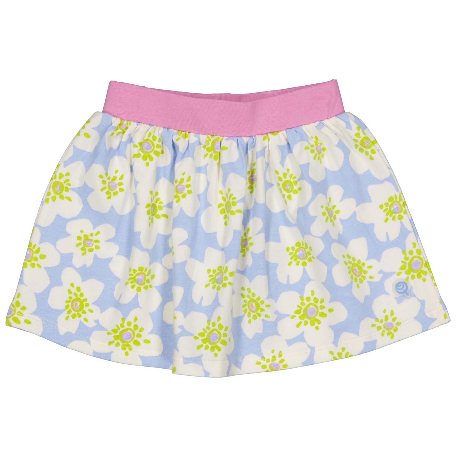 Quapi rok  bloemen multi