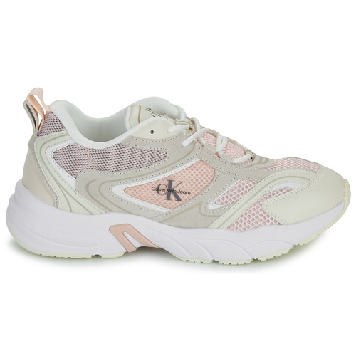 Calvin Klein Jeans - RETRO TENNIS SU-MESH - Beige