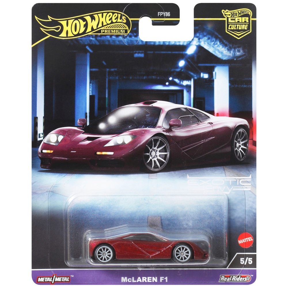 Hot Wheels Premium 1:64 Car Culture McLaren F1