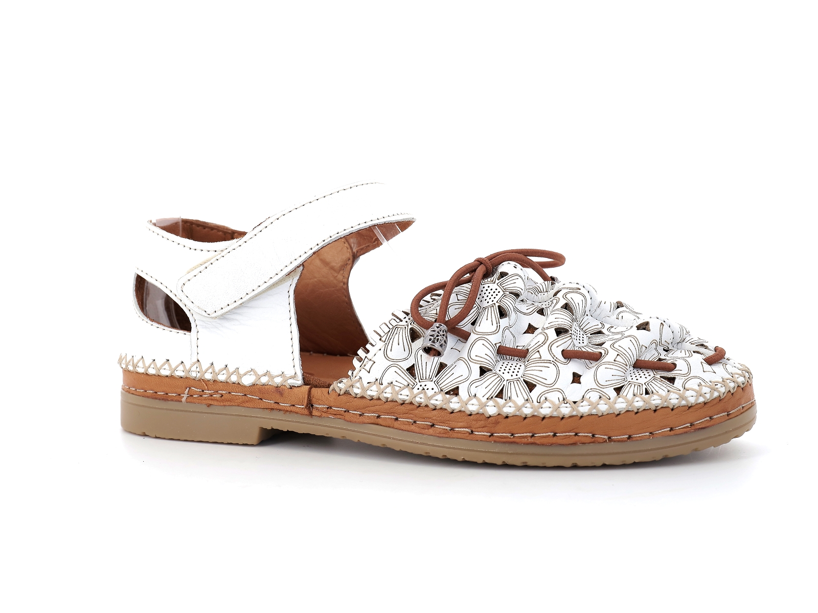 Madory-MARLY Cuir Blanc