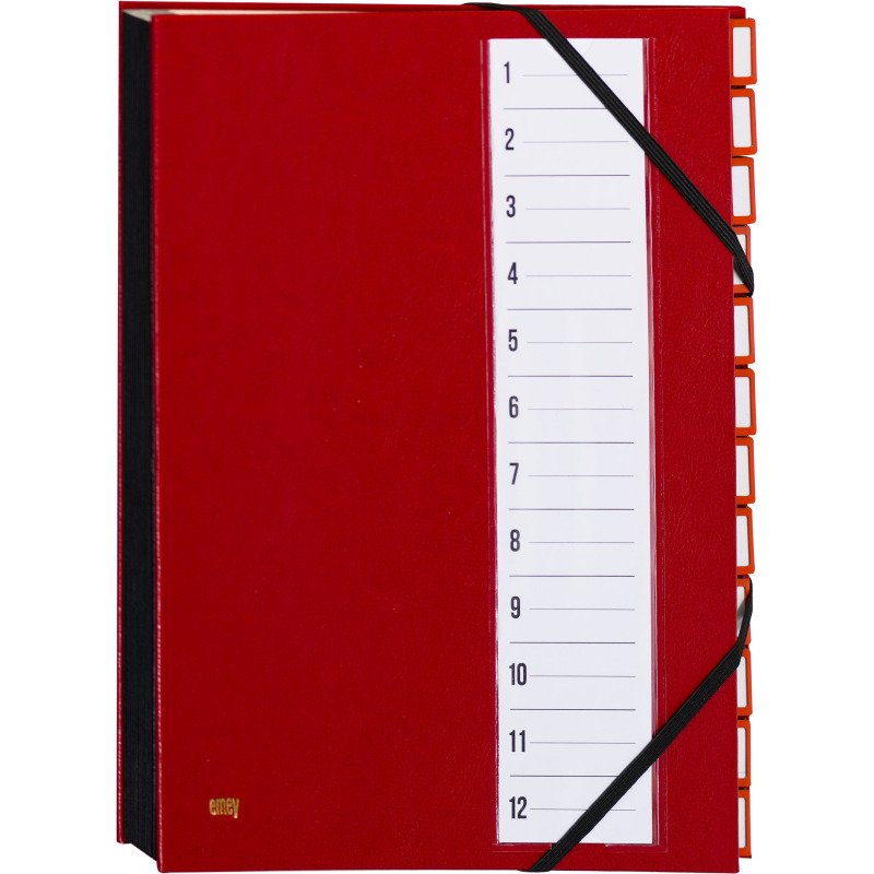 Trieur luxe onglets métal Extendos 12 divisions