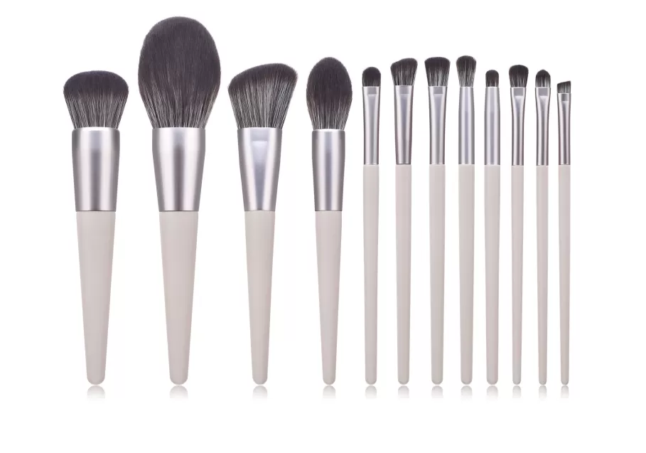 Happy Makeup Pensler Silver - 10 stk.