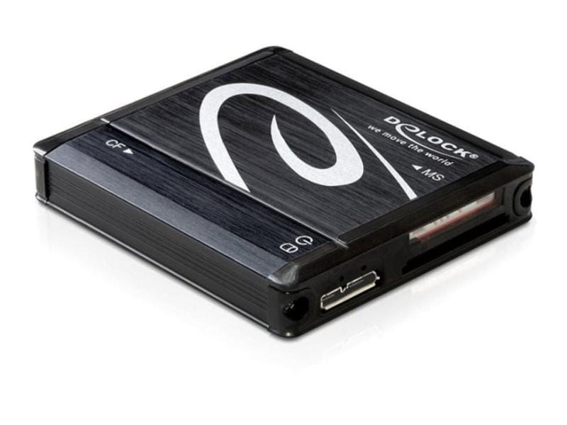Delock Card Reader Extern 91704 All in 1 USB3.0 Card-Reader mit schneller Datenübertragung