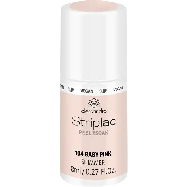 STRIPLAC PEEL OR SOAK BABY PINK -VEGAN