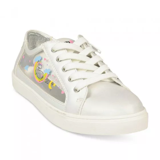 Baskets ANIS/ARGENT LOVELY SKULL