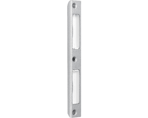 BKS hoeksluitplaat voor binnendeuren S 411 links/rechts staal zilver 170x20x8 mm
