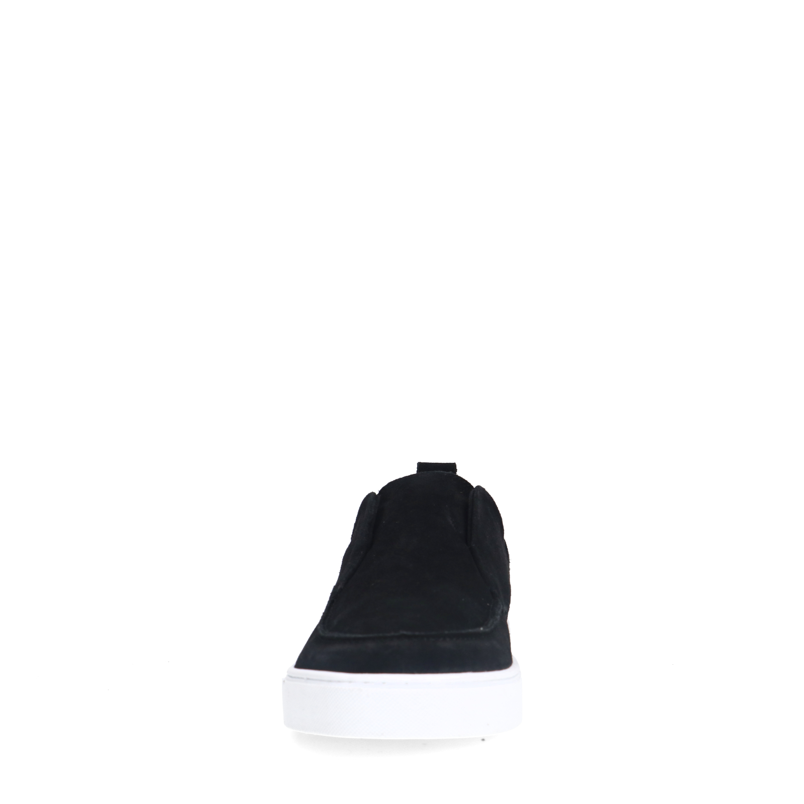 Zwarte suède loafers