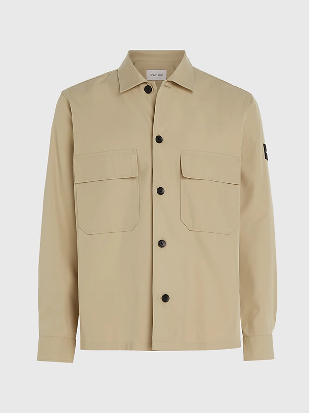 Camisa de sarja quadrada