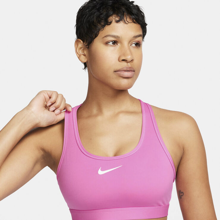 Nike Dri-FIT Medium Support polstret sports bh Pink