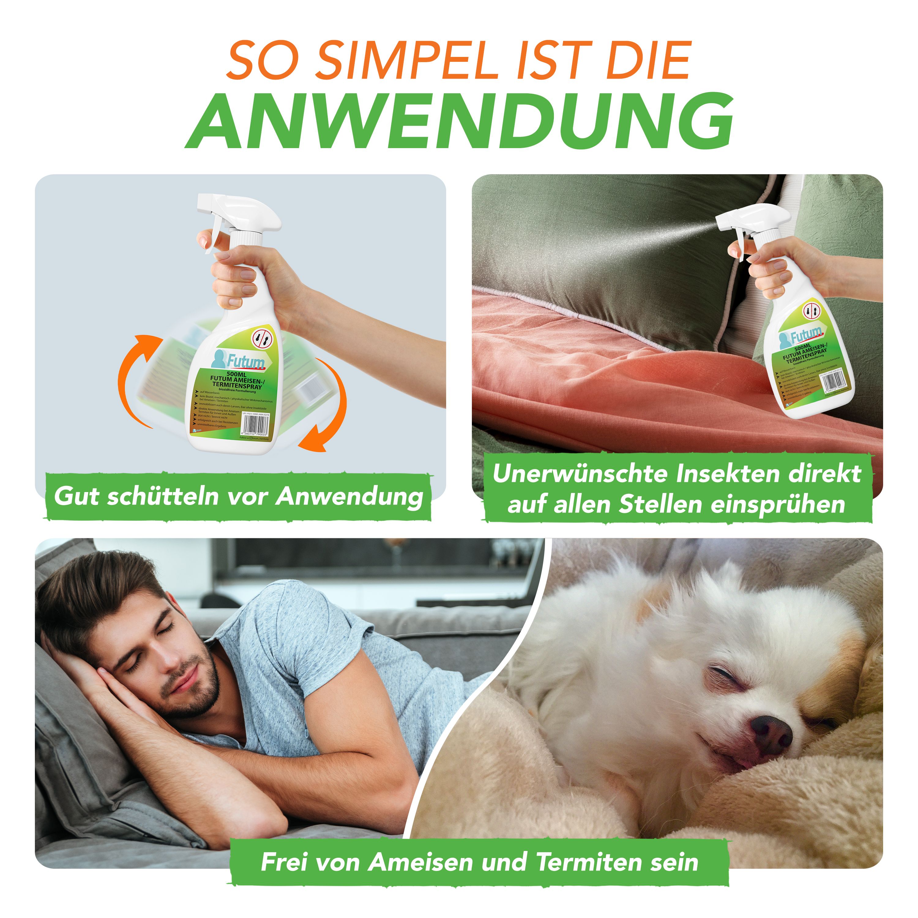 FUTUM 500ml Ameisen- / Termitenspray