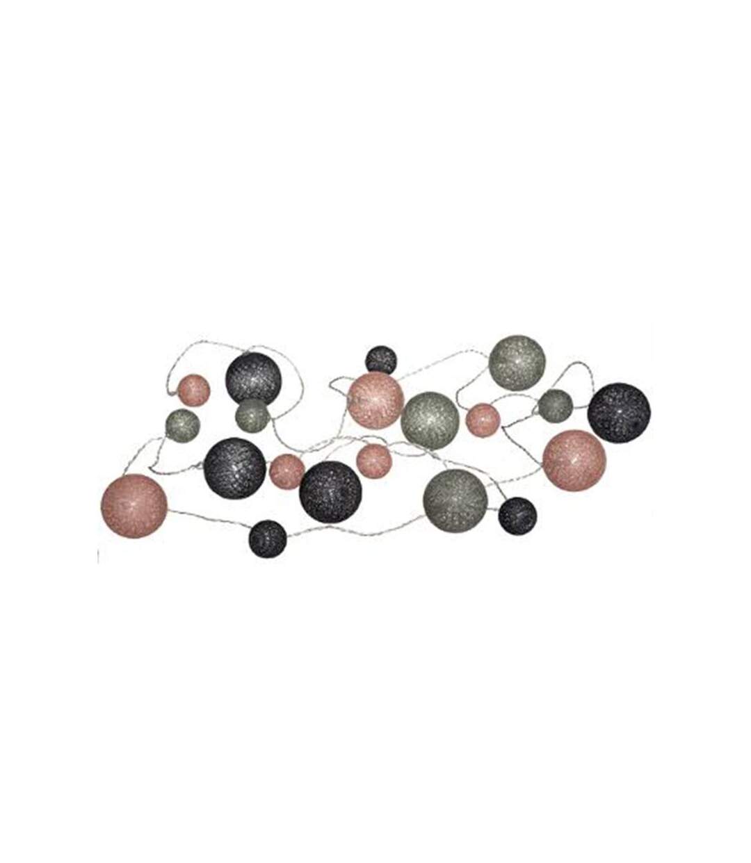 Guirlande Lumineuse Led 20 Boules 210cm Multicolore