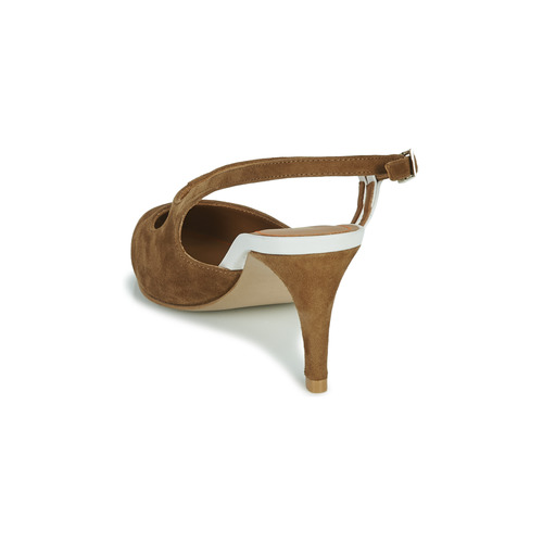 JB Martin - ESMEE - Chèvre velours camel / craie
