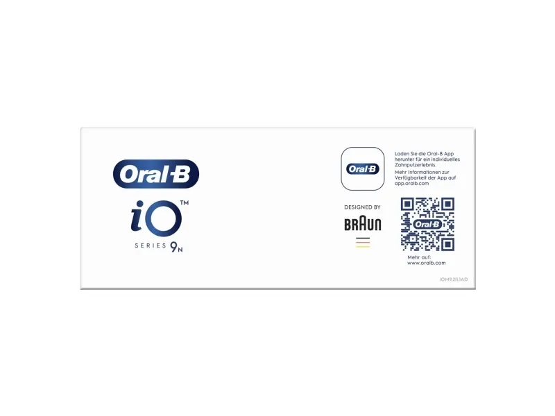 Braun Oral-B iO Series 9N, electric toothbrush (pink/white, Rose Quartz)
