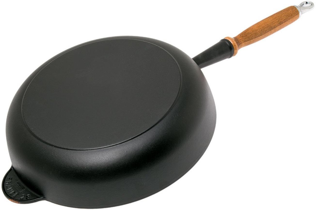 Le Creuset sauteuse zwart, 28 cm, 3,6 liter