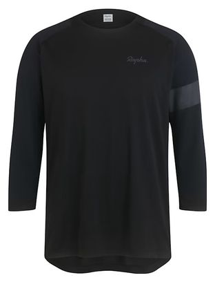 Maillot Manches 3/4 Rapha Trail Noir