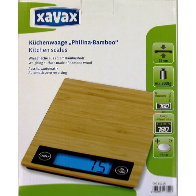 Køkkenvægt Bamboo