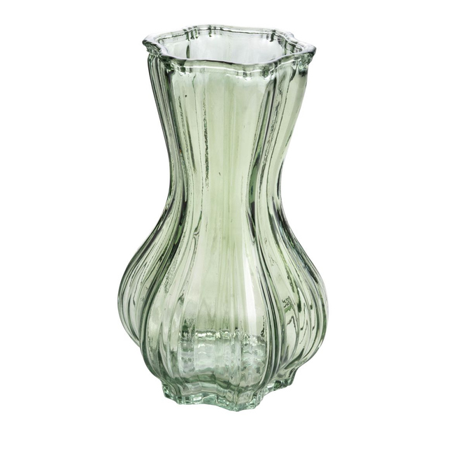 Glasvase - Tulipa -  ca. 12,5 x 20,5 cm - 1 Stück