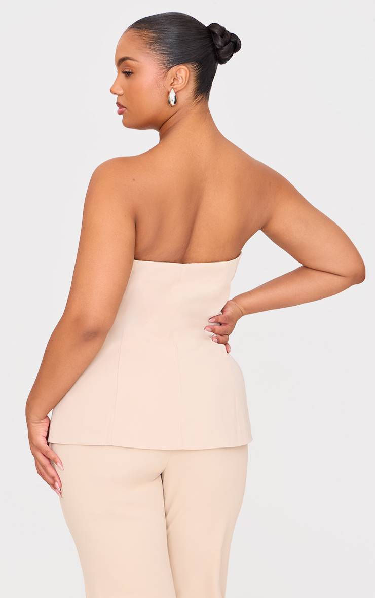 Gilet Bandeau Boutonné Grande Taille