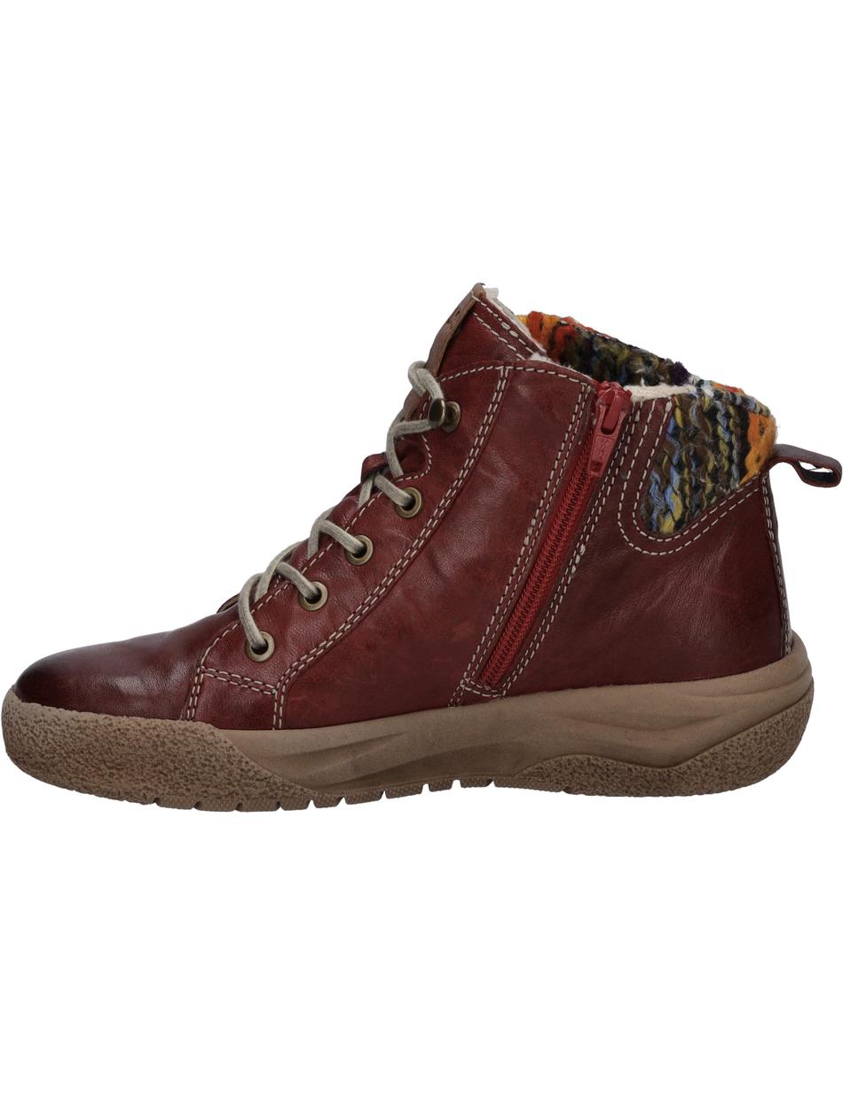 Stiefelette Alina 52, bordo-kombi