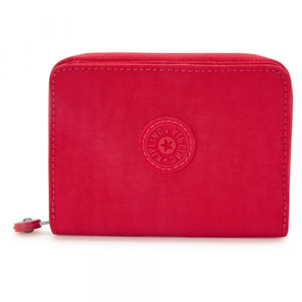Kipling Carteira Money Love Red Rouge One Size
