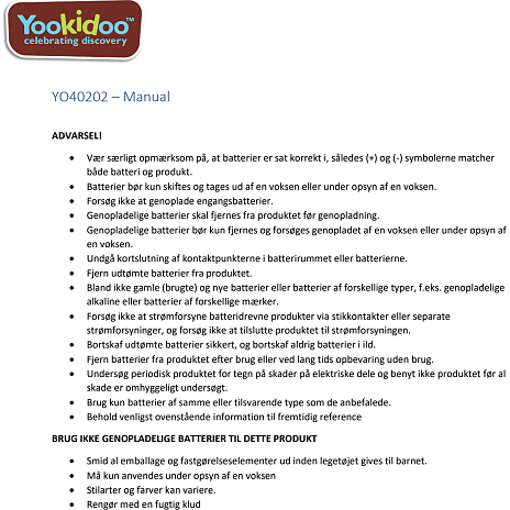 Yookidoo Lights 'n' Music babybog