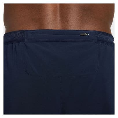 Short splité Nike AeroSwift 4in Bleu Homme