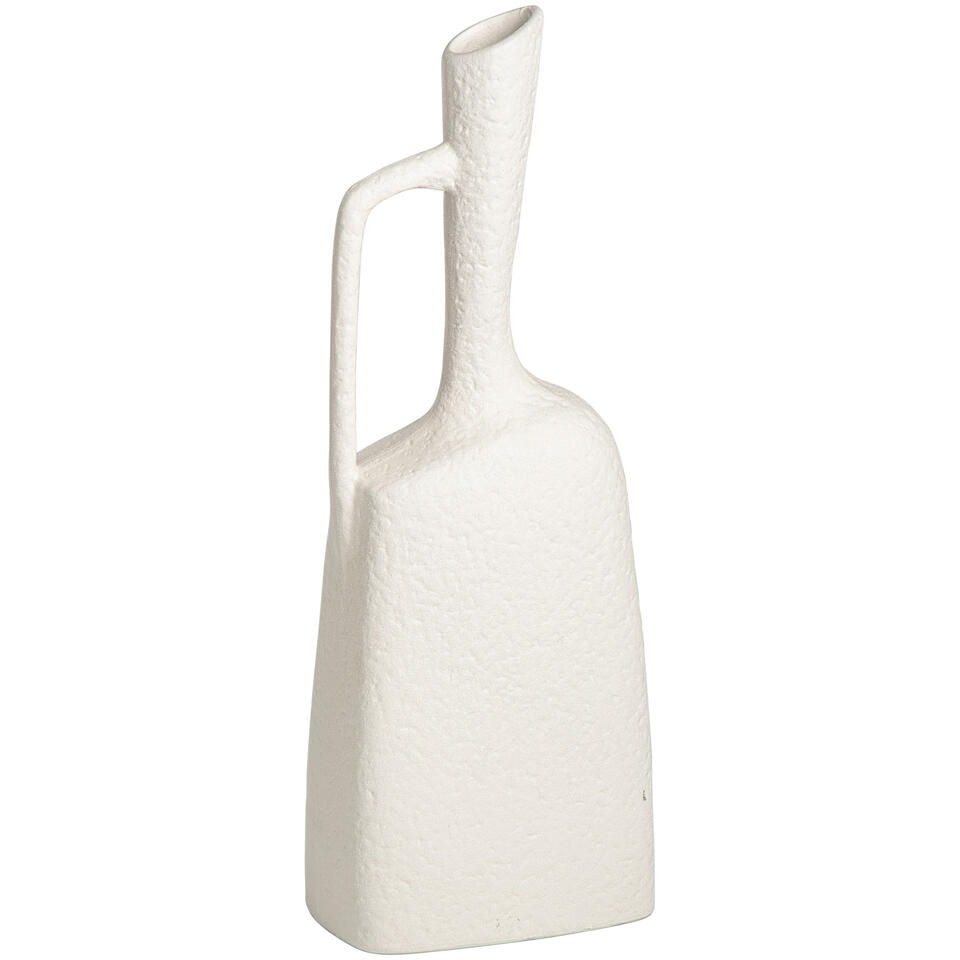 Vaas Dust - off-white - keramiek - 42x15x10 cm