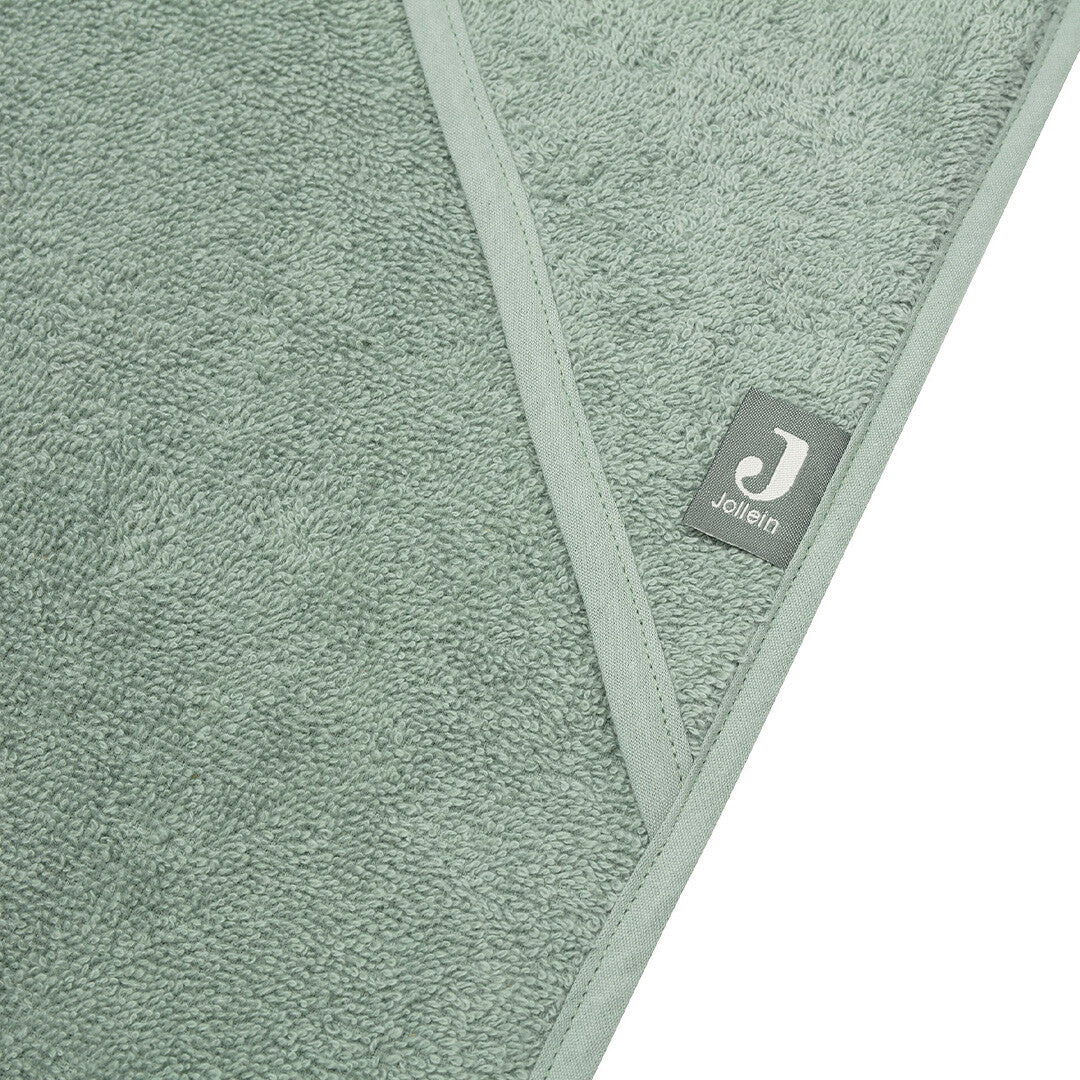 Jollein badcape badstof - ash green