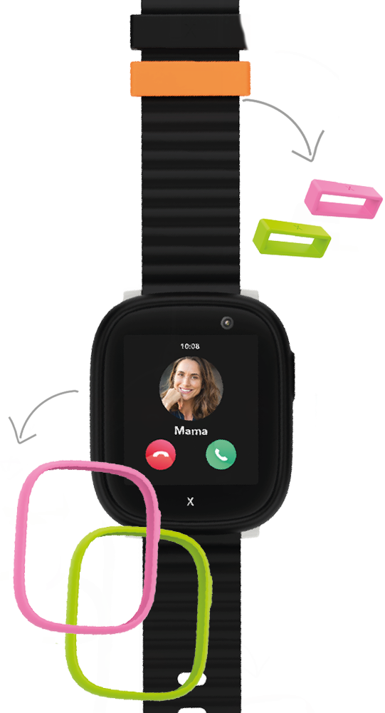 Xplora Kinder Smartwatch X6Play Nano SIM schwarz/schwarz