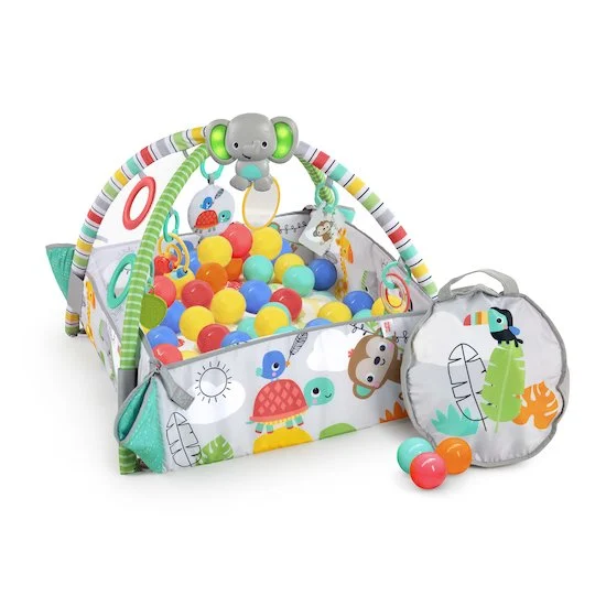 Tapis d'éveil 5-en-1 Your Way Ball Play™   Totally Tropical        de               Bright Starts