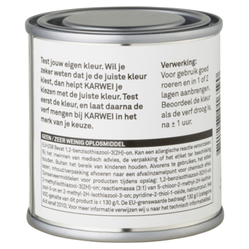 Karwei Kleurtester binnenlak mat 100 ml