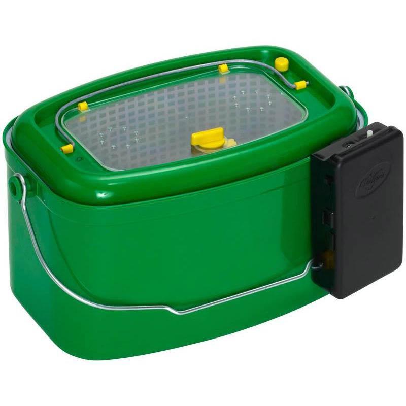 Seau A Vifs Plastilys Gb 7L + Panier Vivier + Aerateur Integre