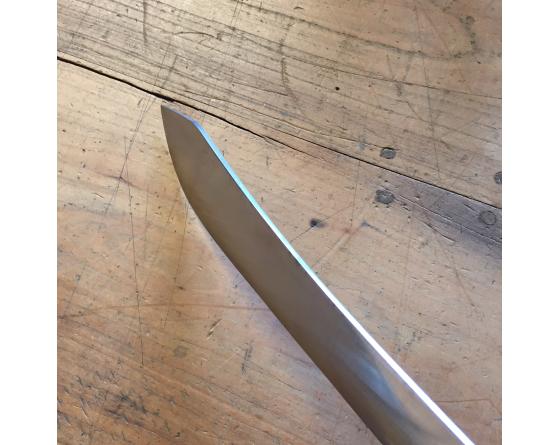 BOUCHER AMERICAIN 26 cm- Plate Semelle - Carbone - Manche Bois Ref 306 Couteaux de cuisine professionnel