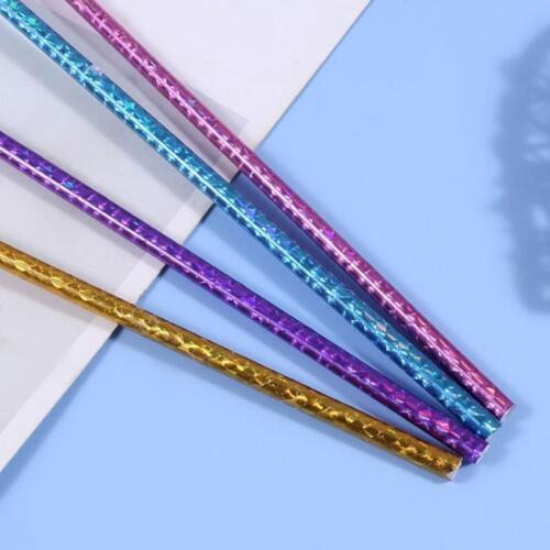 (4er Set) 29cm Glitzer Kinder Schmetterling Zauberstab Feen Kostüm Zubehör für Fasnacht / Motto Partys - Bunt