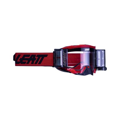 Masque cross Leatt VELOCITY 5.5 ROLL-OFF - RED CLEAR 2023 - Rouge