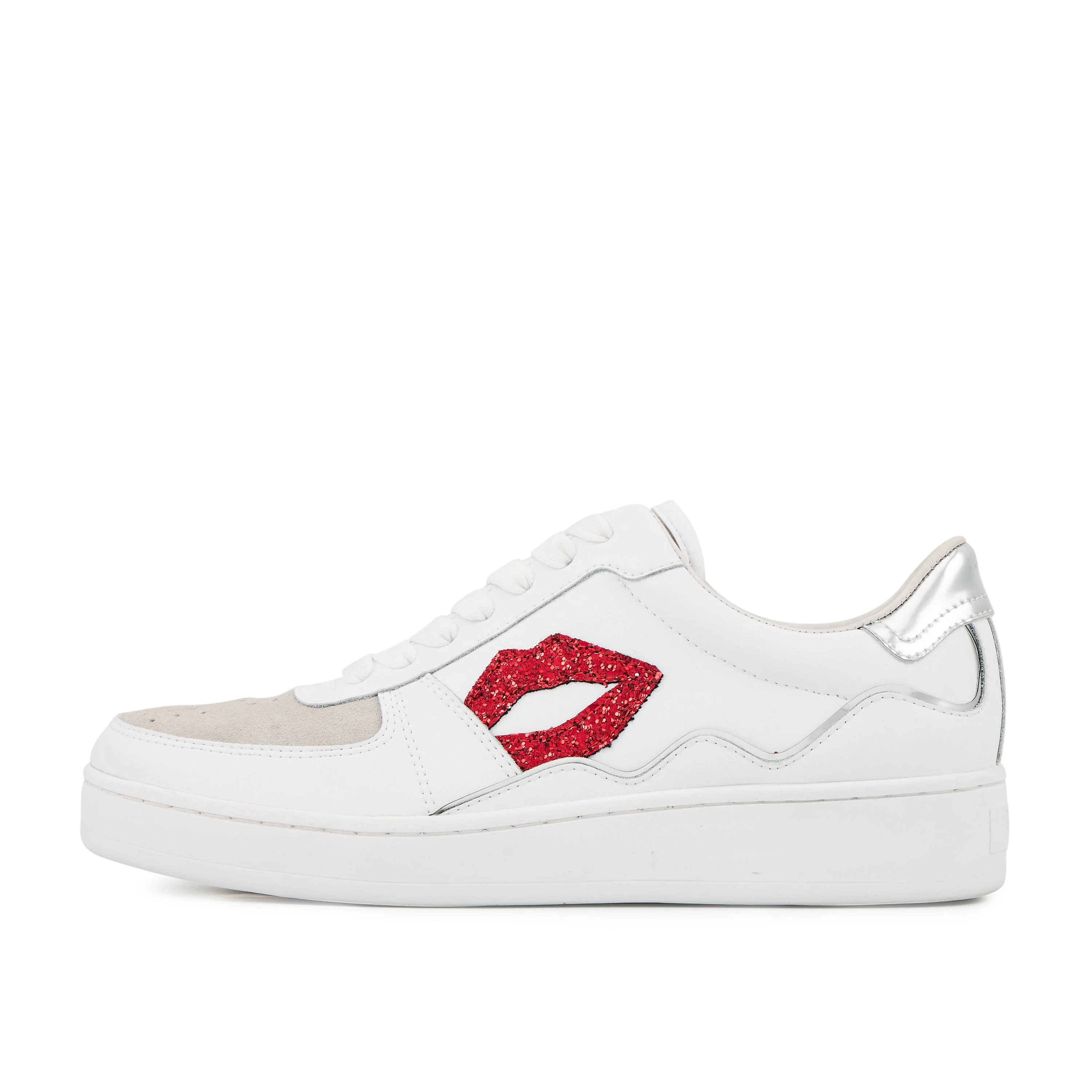 LOULOU - Sneakers en cuir | Blanc