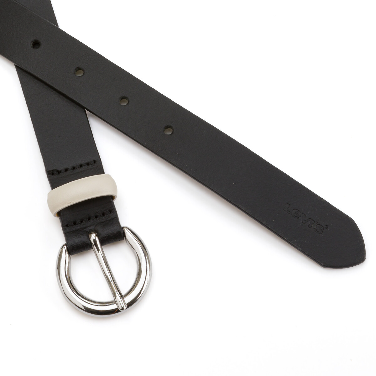 Cinto de couro fino LEVI'S Larkspur
