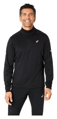 Haut thermique 1/2 zip Asics Road Winter Noir Homme