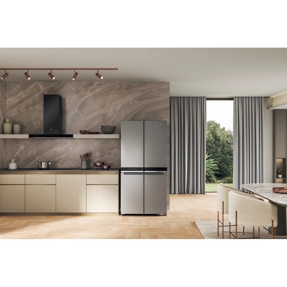 Whirlpool WQ9B2LEF Amerikaanse koelkast 594L inox