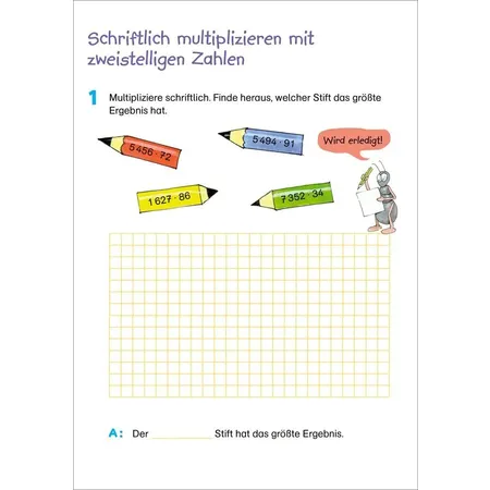 Tessloff Fit fürs Rechnen 4. Klasse. Mein 5-Minuten-Block