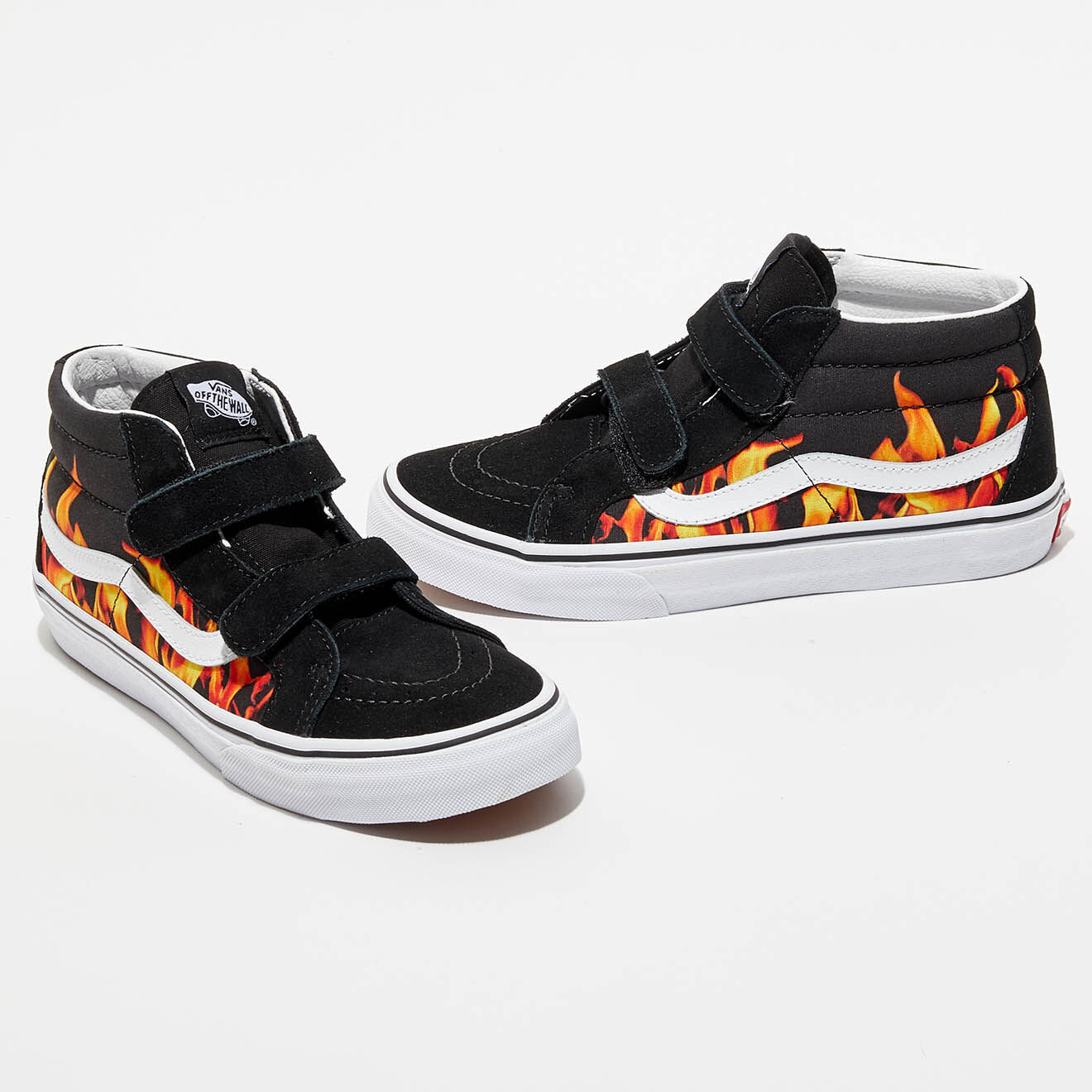 Vans Sneakers en Cuir & Textile SK8-Mid Reissue V noires