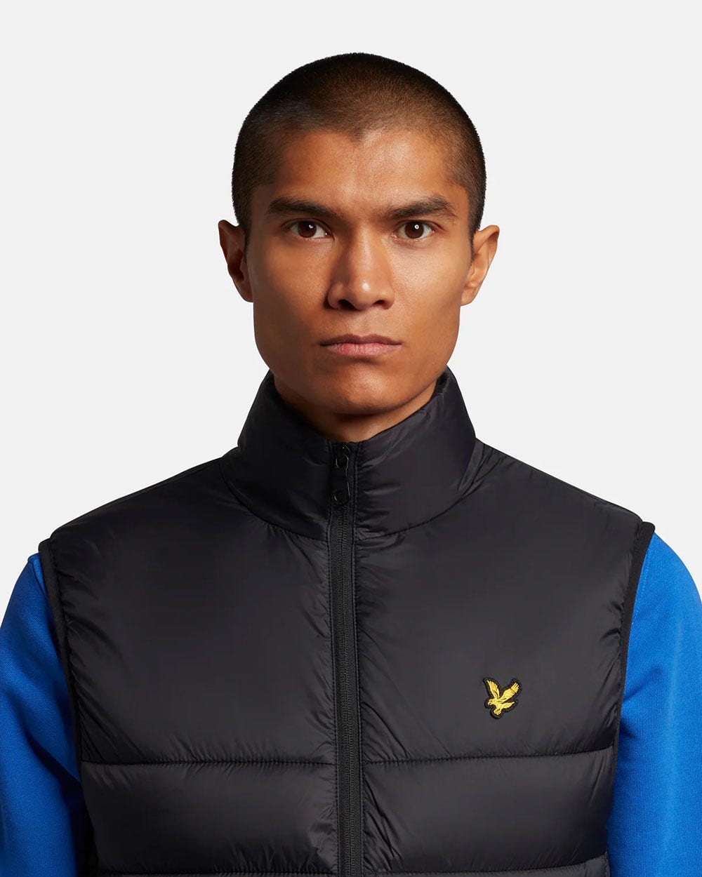 Lyle & Scott  Lightweight Quilted Collar Gillet