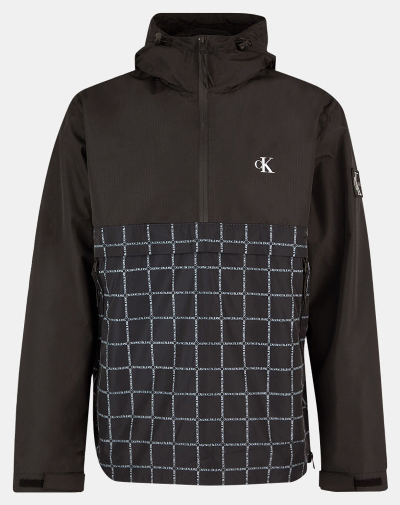 Calvin Klein Jeans Blouson technique Pop Over noir