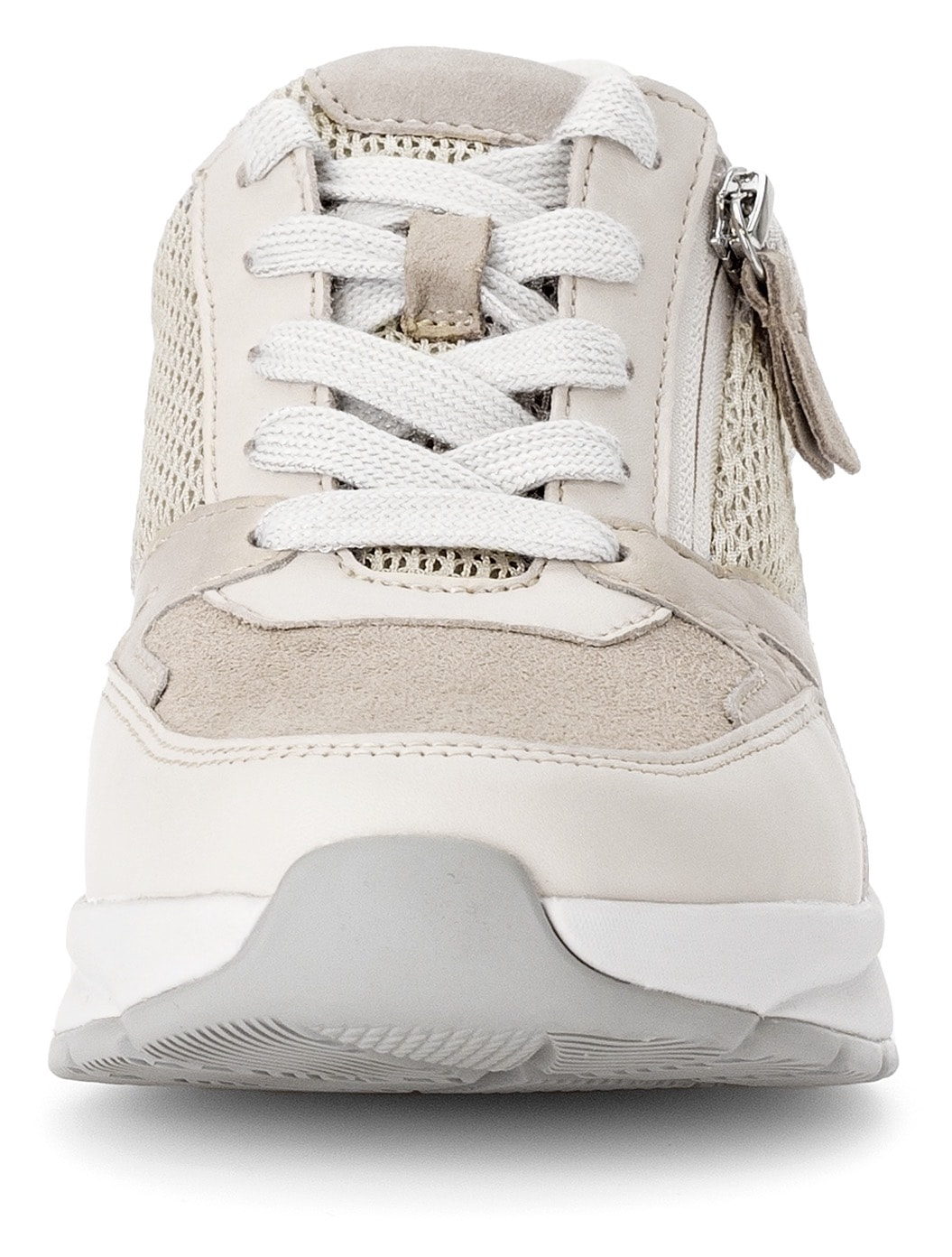 Gabor Rollingsoft Keilsneaker  , Freizeitschuh, Halbschuh, Schnürschuh im sportivem Materialmix