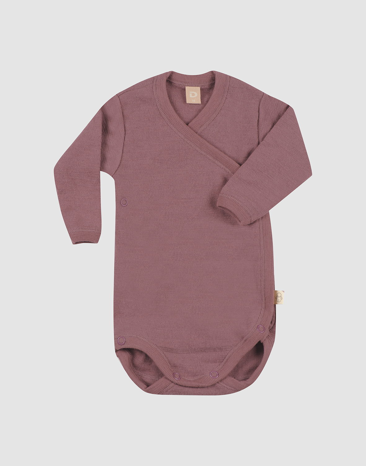 Overslagromper van merinowol voor baby's
