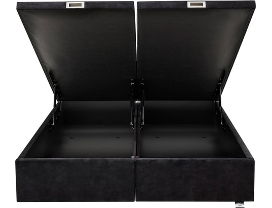 TEMPUR - Sommier 180 x 200 Premium 180x200cm velours anthracite D73