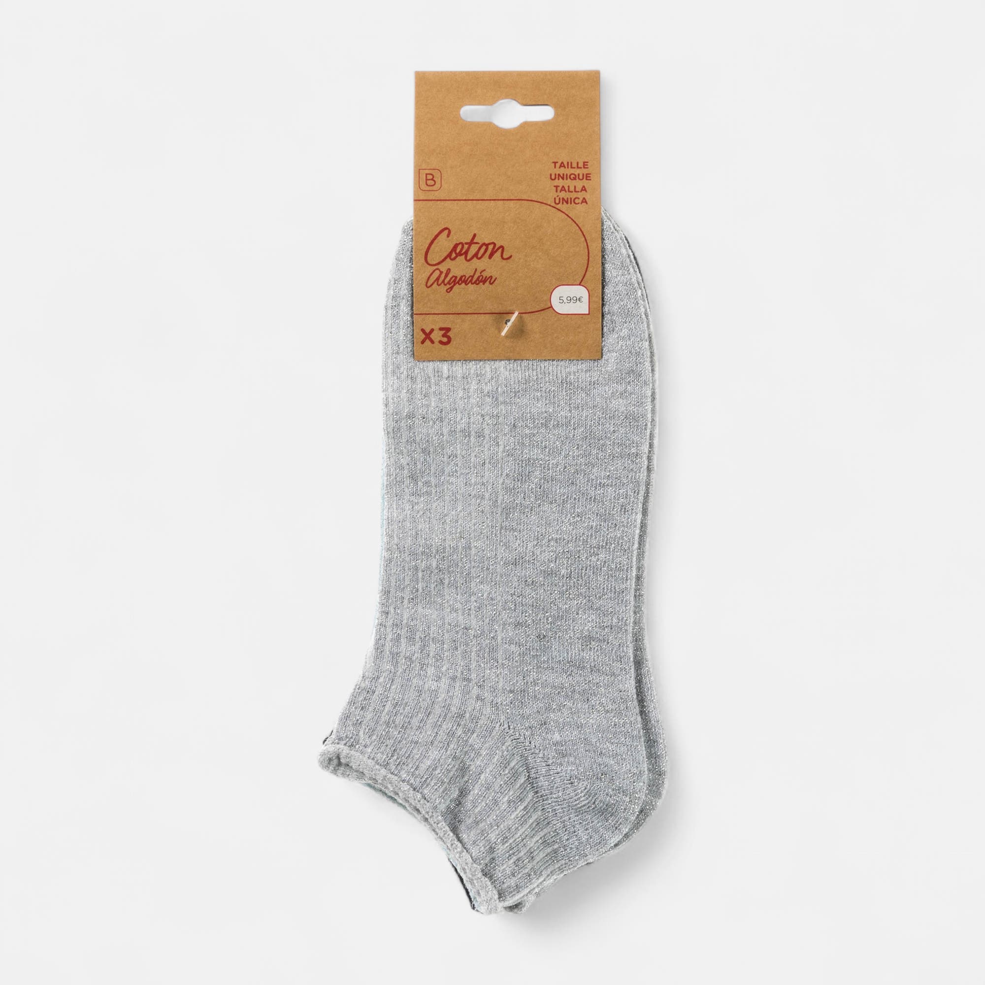 Chaussettes Femme argent
